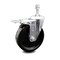 Service Caster 5 Inch Phenolic Swivel 10mm Threaded Stem Caster with Total Lock Brake SCC SCC-TSTTL20S514-PHS-M1015 - alternate 1
